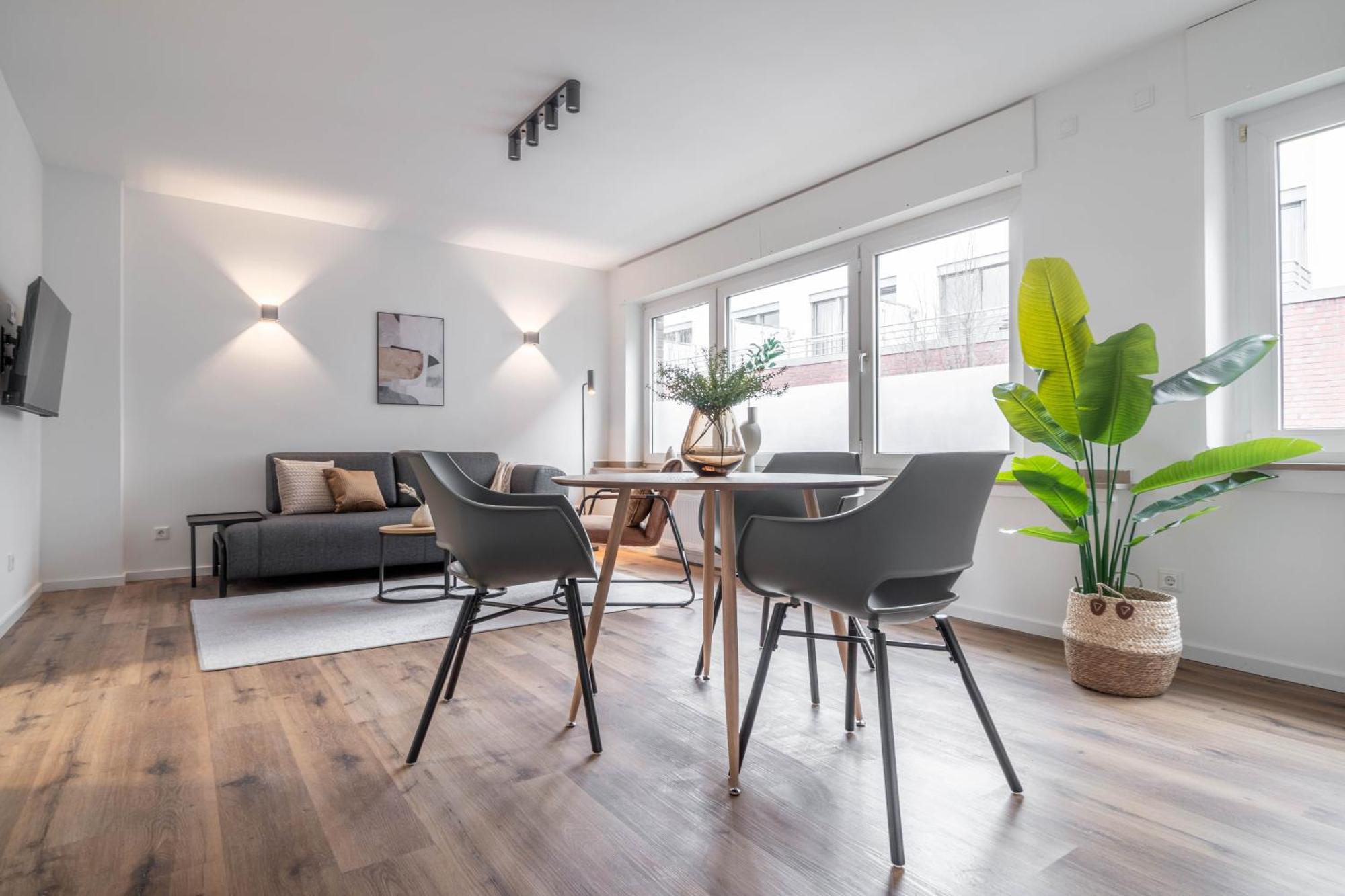 Modern & Minimal - Design-Apartment In Stadtmitte فيسيل المظهر الخارجي الصورة